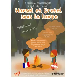 Hansel et Gretel sous la lampe 