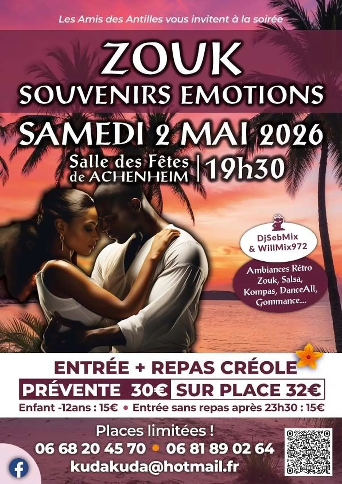 Soirée Zouk Souvenirs émotions