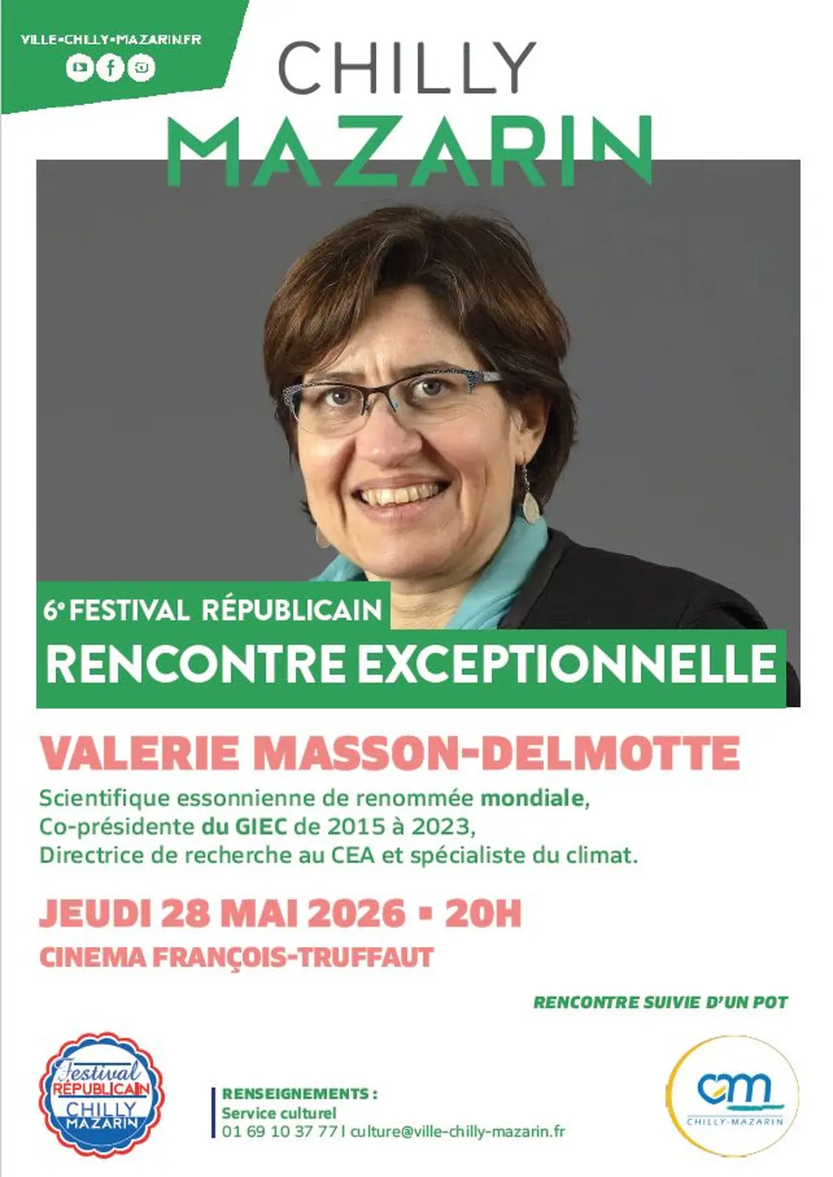 Rencontre avec Valérie Masson-Delmotte