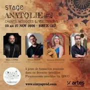 STAGE ANATOLIE #2 Chants, musiques & percussions