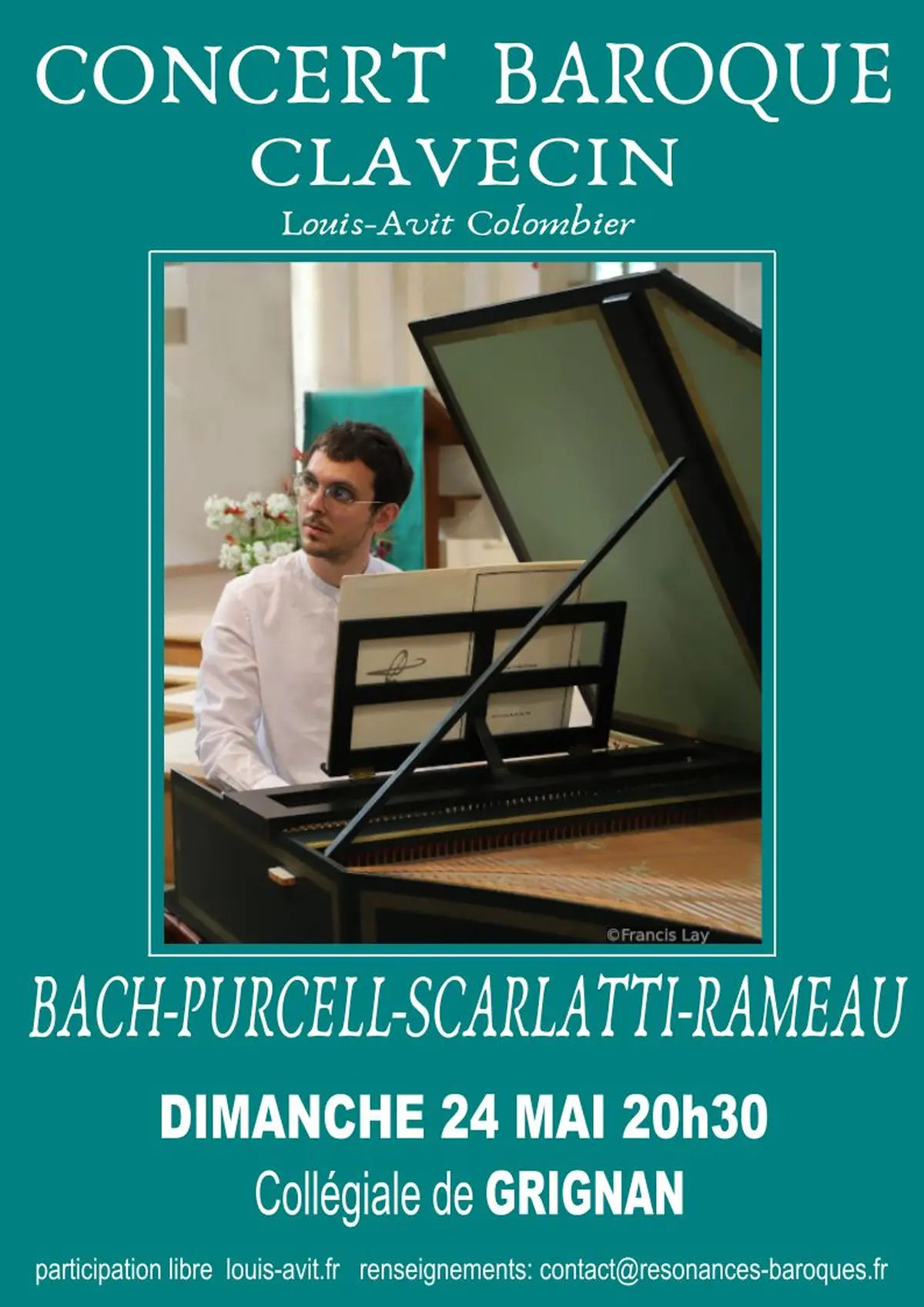 Voyage baroque pour clavecin
