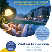 Conférence sur le sommeil au centre hospitalier de Rouffach