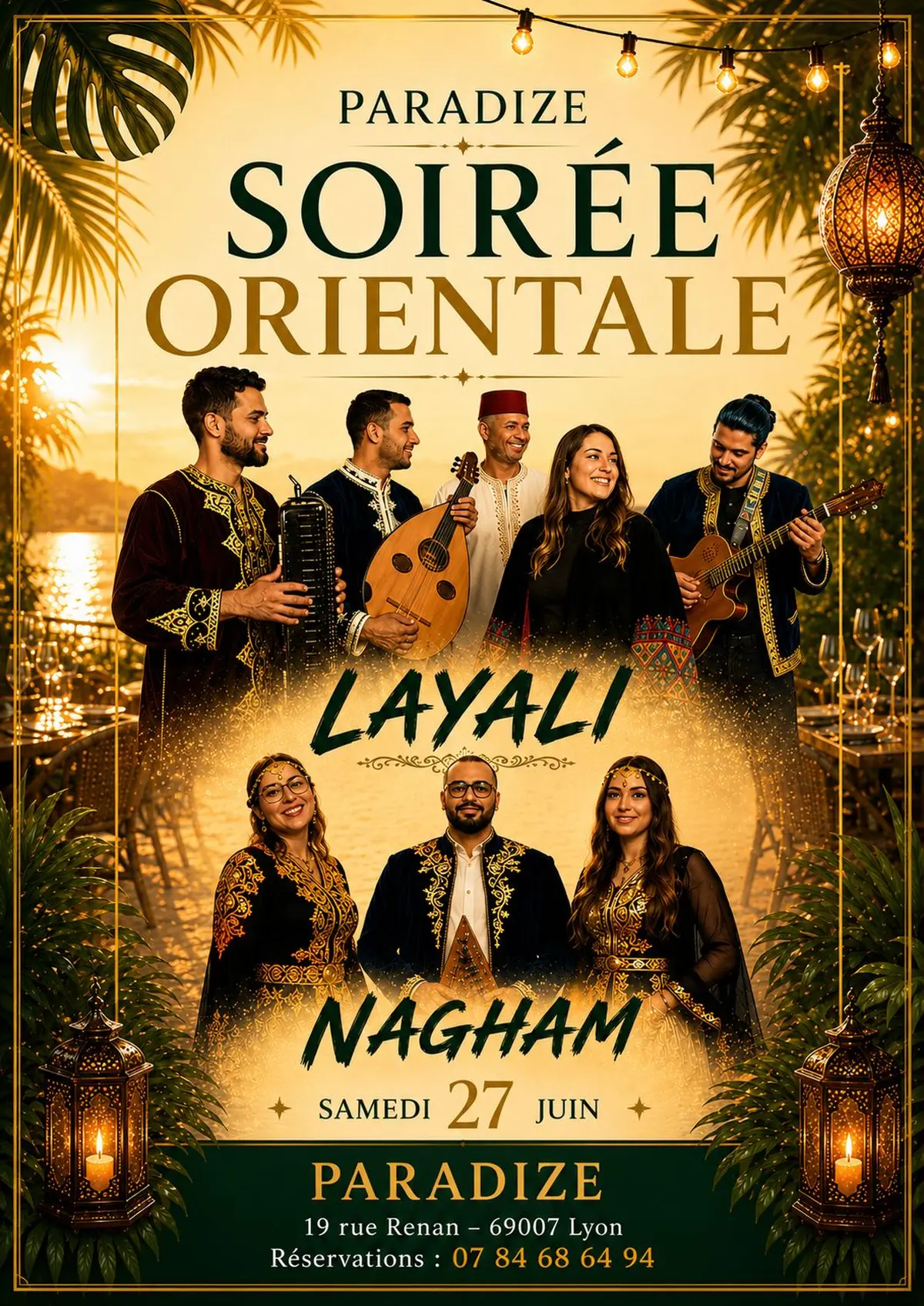 Soirée Concert Oriental