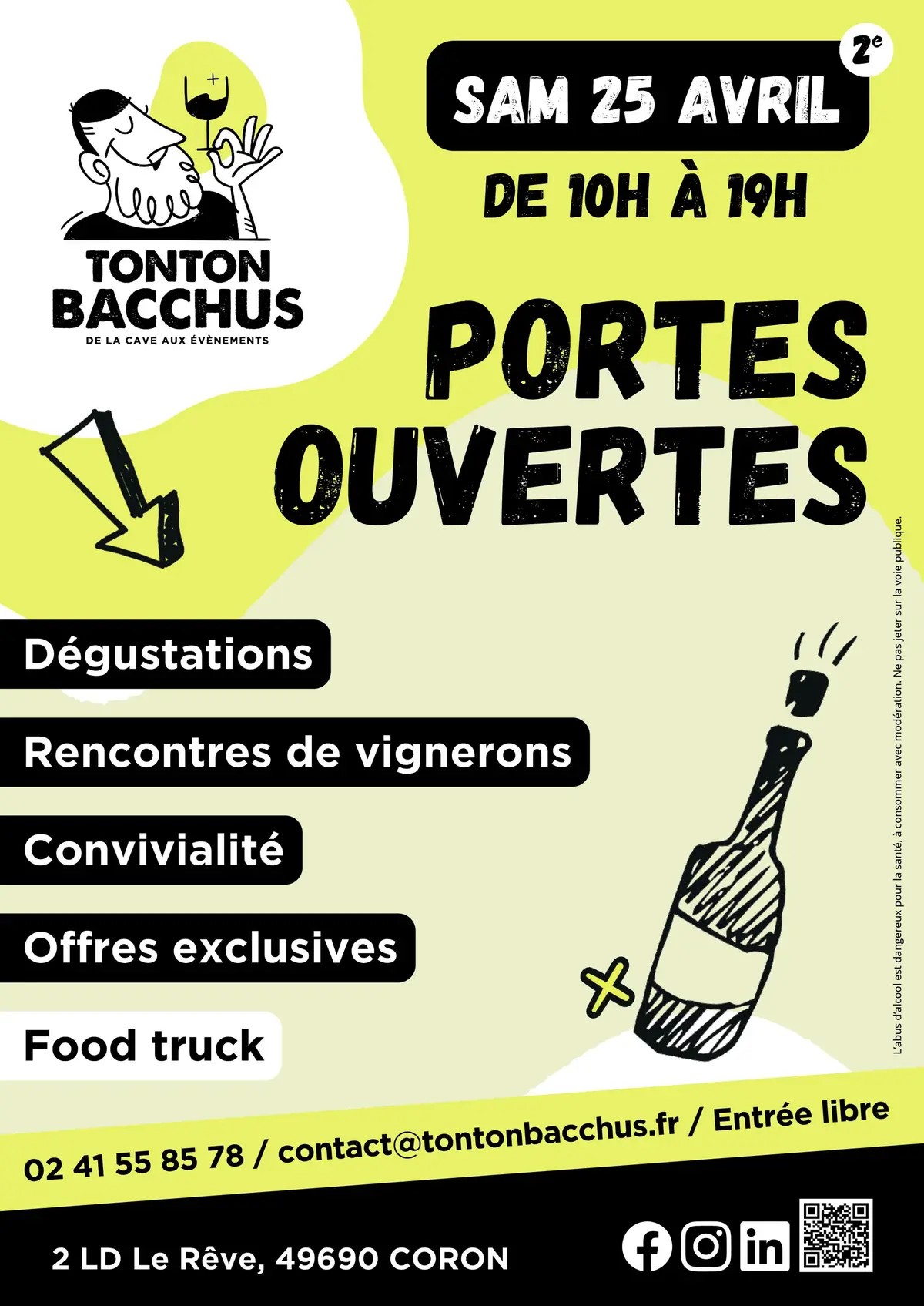 Portes Ouvertes Tonton Bacchus 