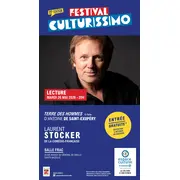Festival Culturissimo - Lecture de Laurent Stocker
