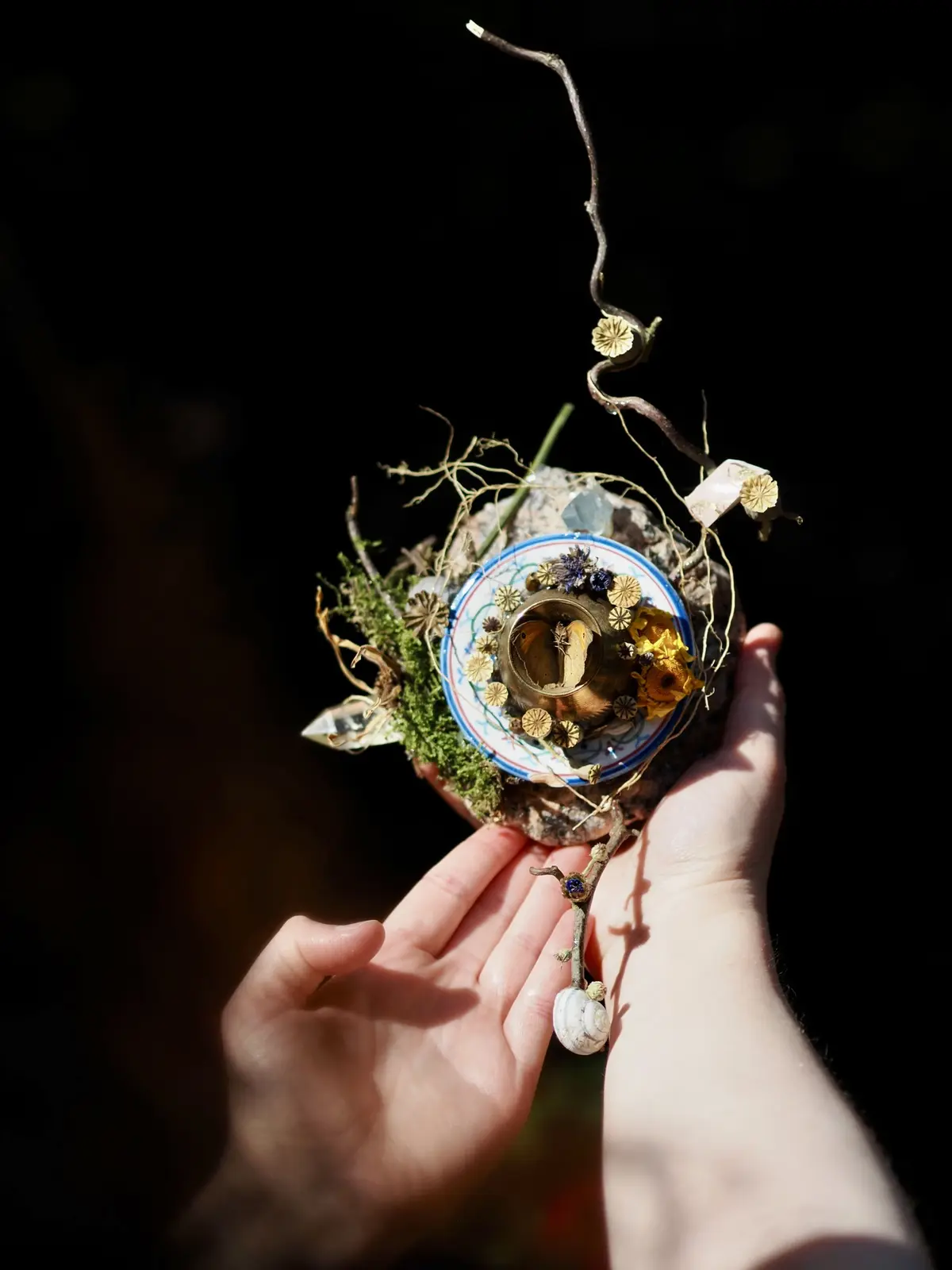 Atelier découverte d'art zen - Collage 3D avec objets recyclés