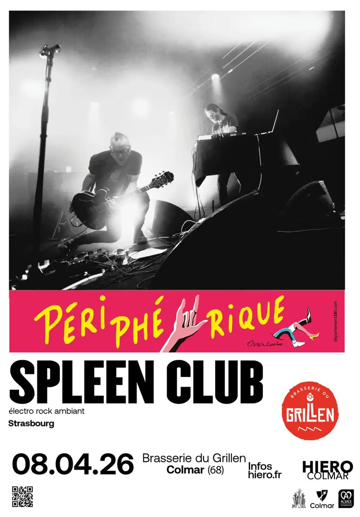 Concert apéro / Electro Rock / Brasserie du Grillen / Entrée Libre