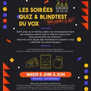 Les soirées quiz & blindtest du Vox