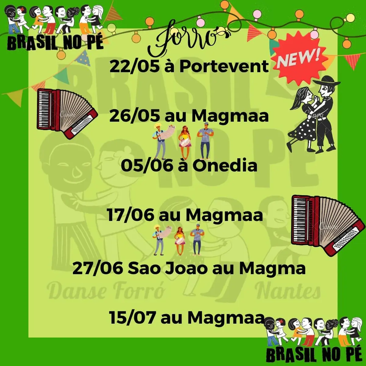 Bal Forró au Magmaa