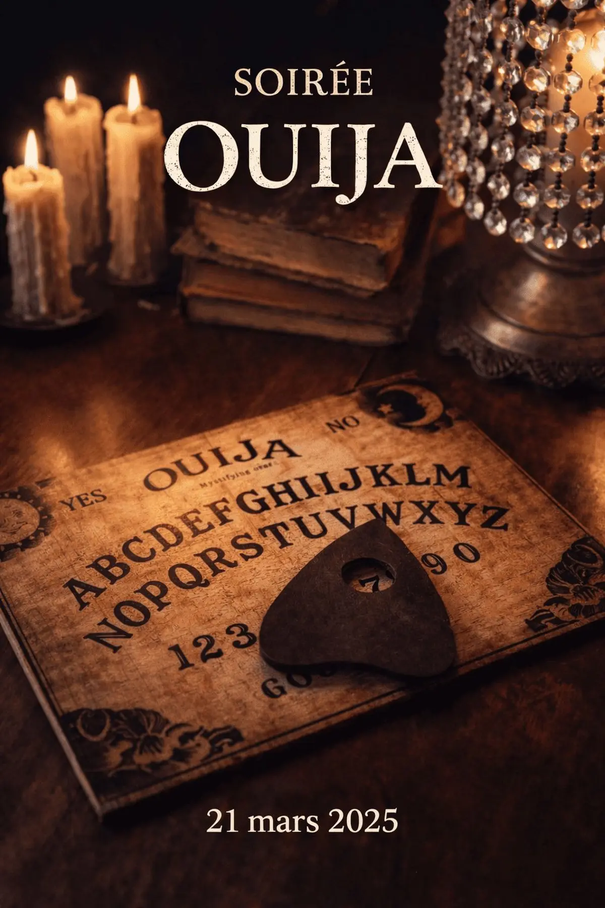 Soirée Ouija avec l'association VIRP