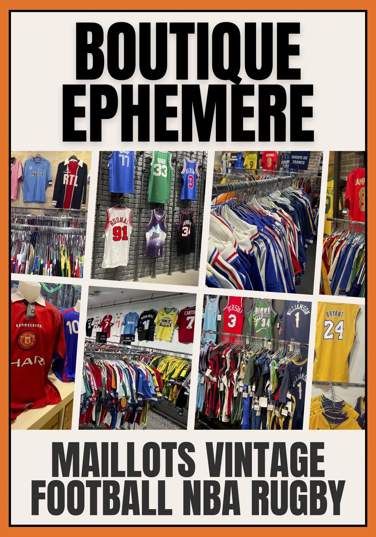 Pop'up Maillots vintage football, NBA, rugby | Aix en Provence