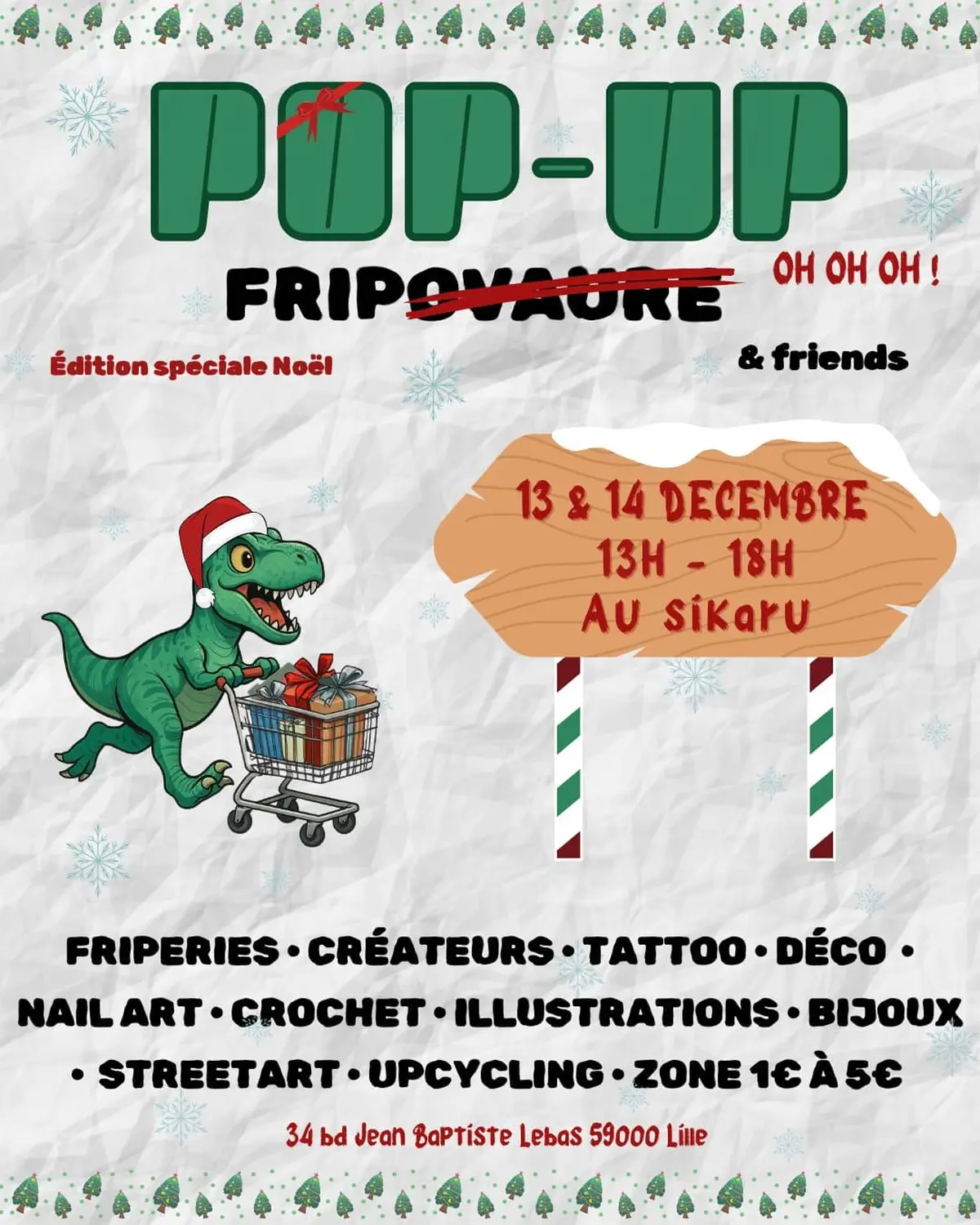 Méga Pop-up Fripovaure and friends 4éme édition au Sikaru 