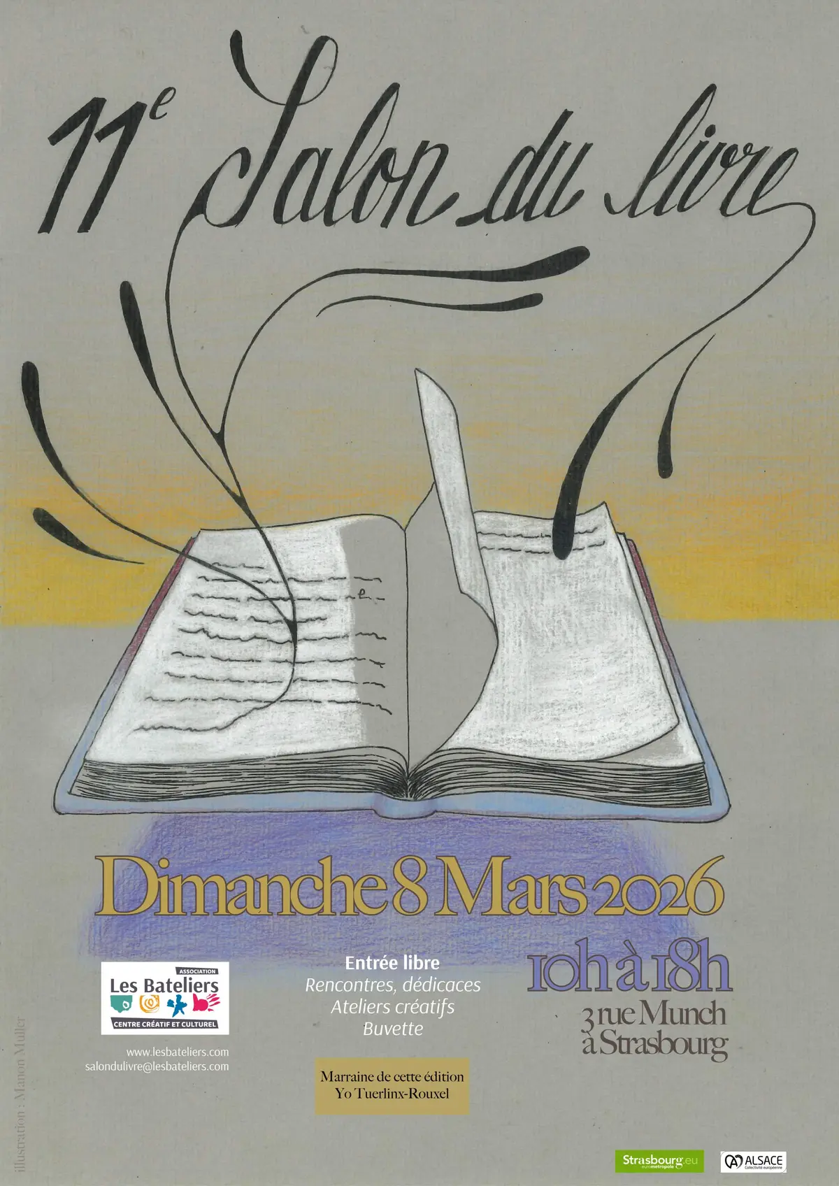 11ème Salon du Livre Strasbourg-Krutenau