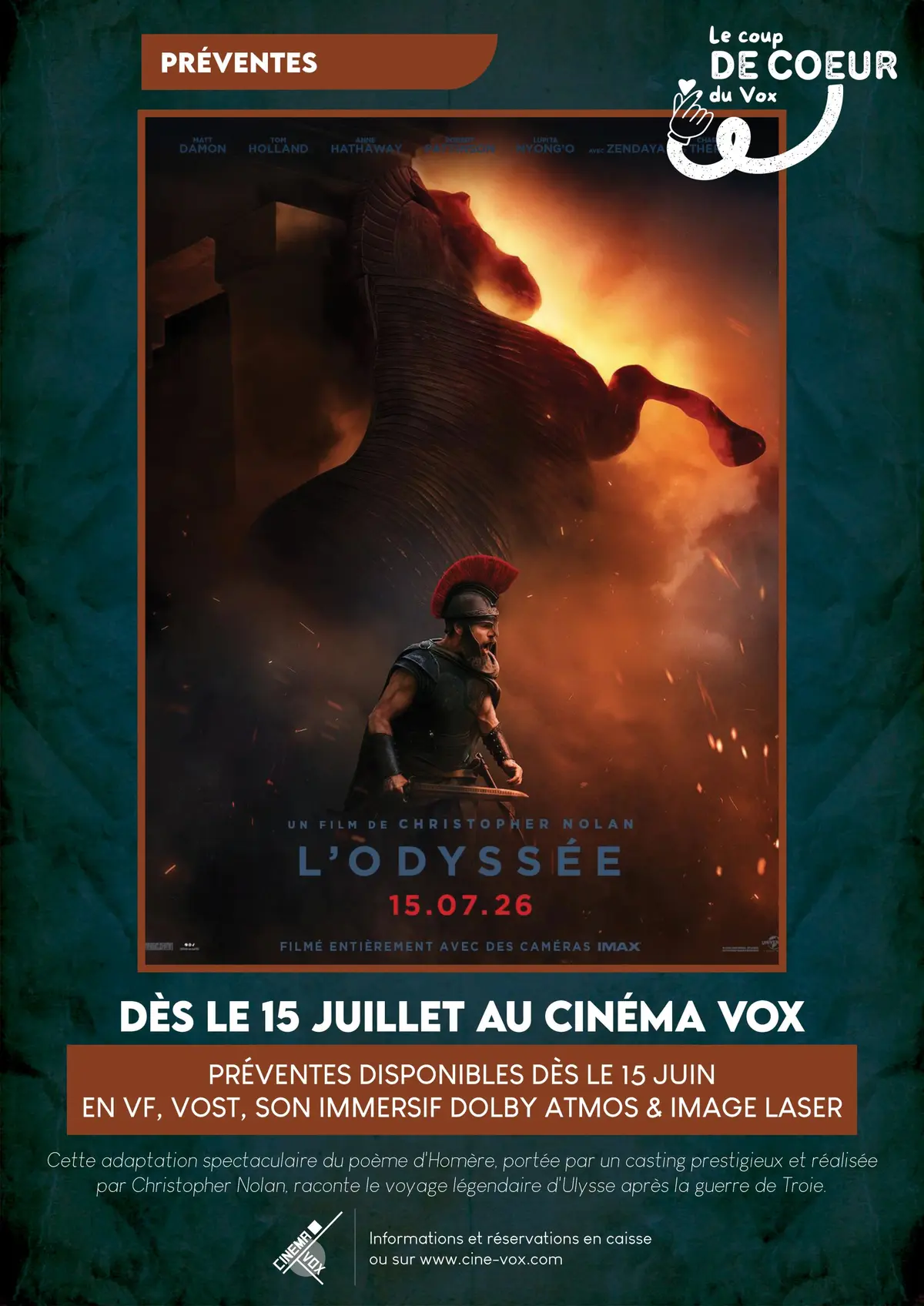 Film évènement : L'Odyssée
