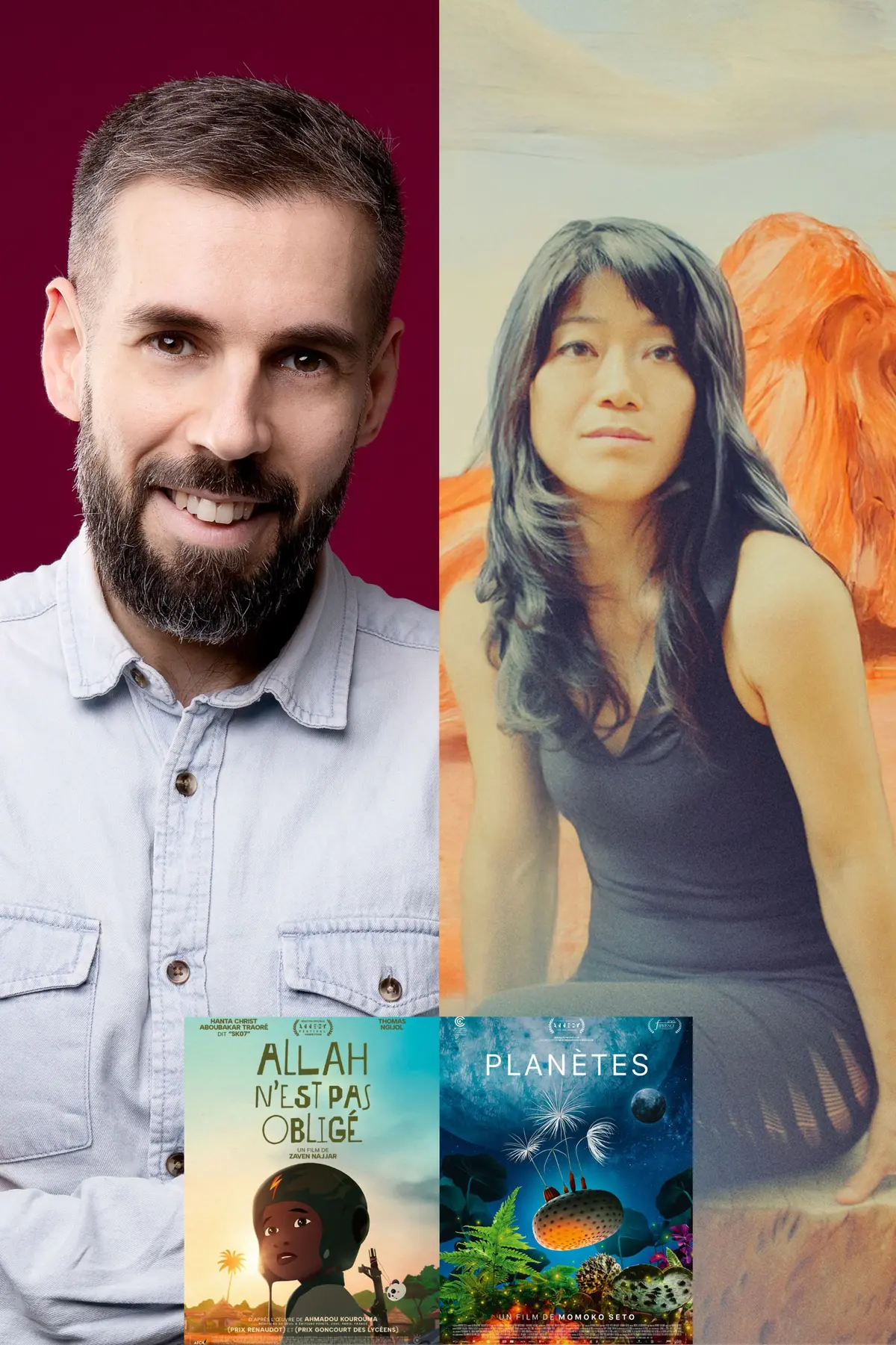 Cinéma d'animation sans frontières : Regards croisés Momoko Seto et Zaven Najjar
