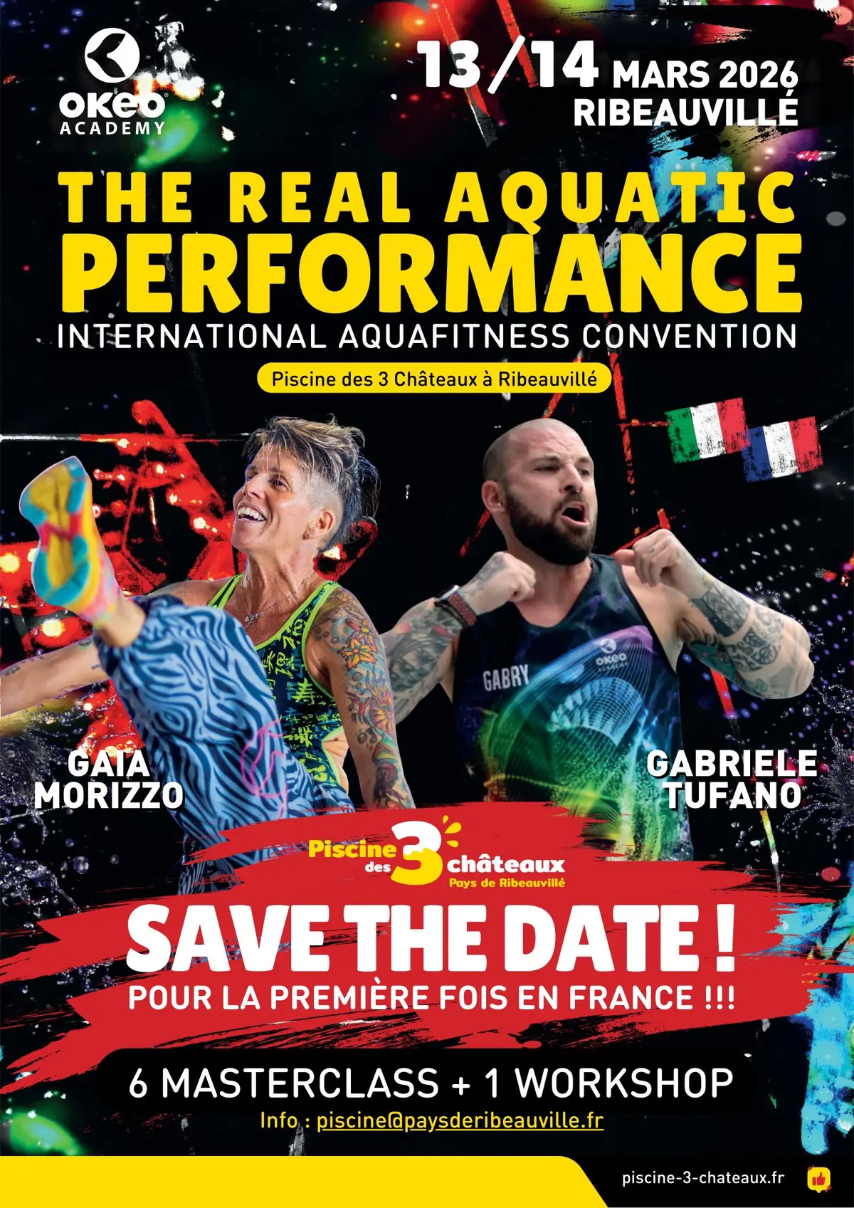 Journée de l'Aquafitness - Piscine des 3 châteaux