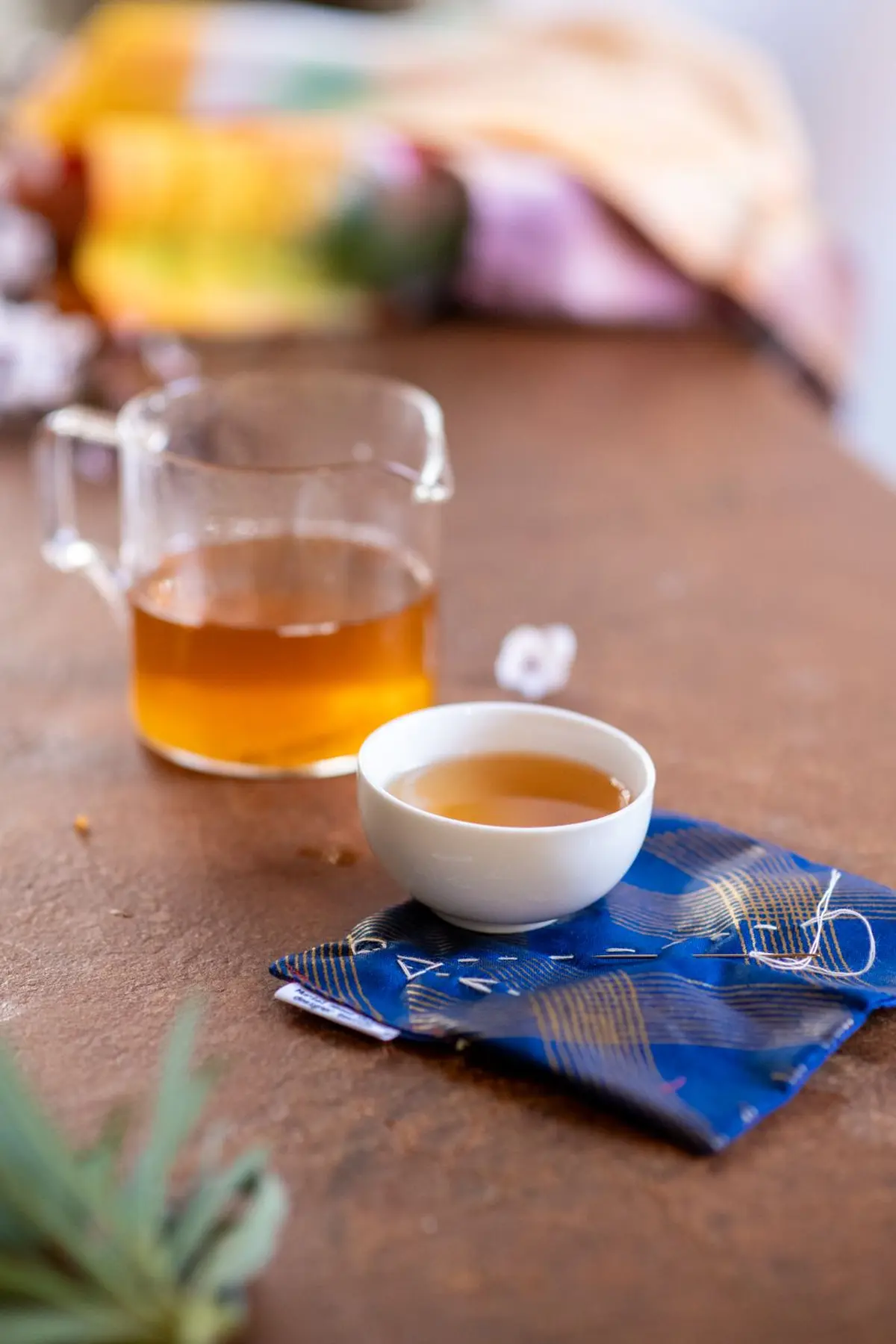 Les rencontres artistiques au Biergarten - ARTS TEXTILES & THÉS DE SAISON