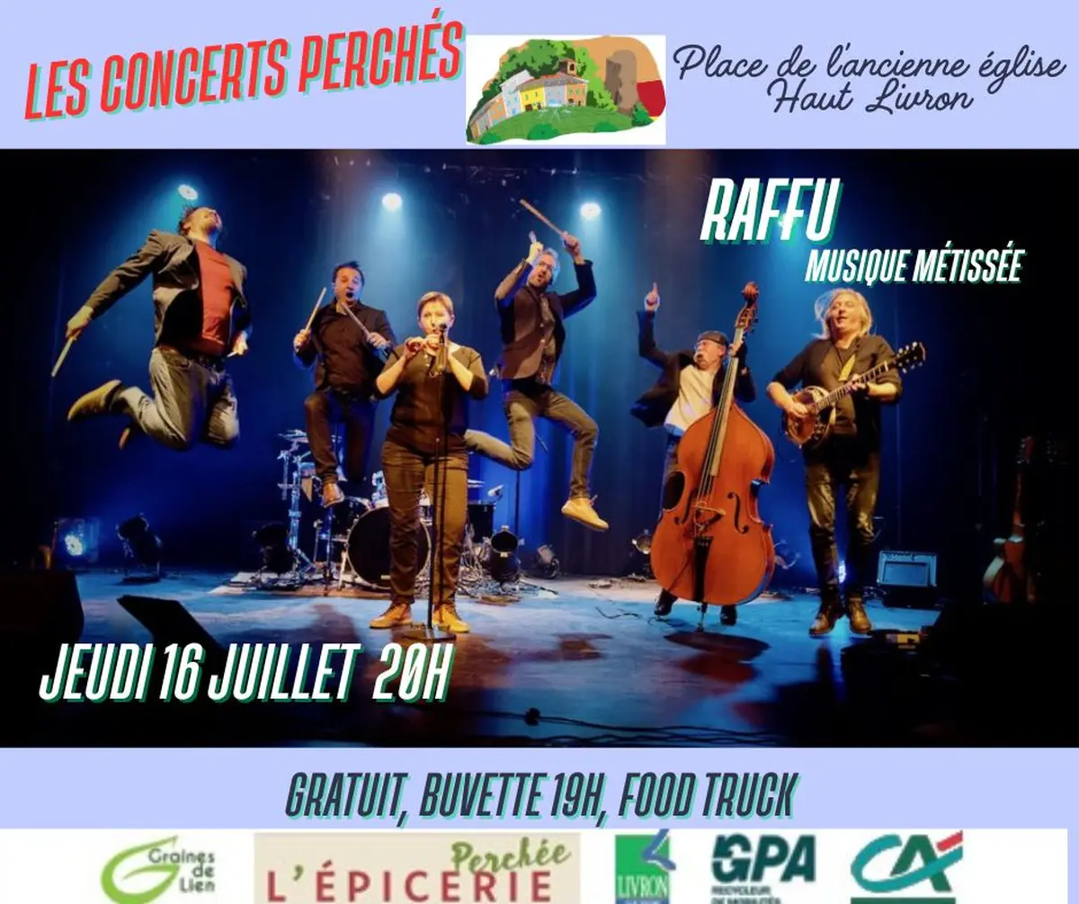 Concert Perché avec le groupe Raffu