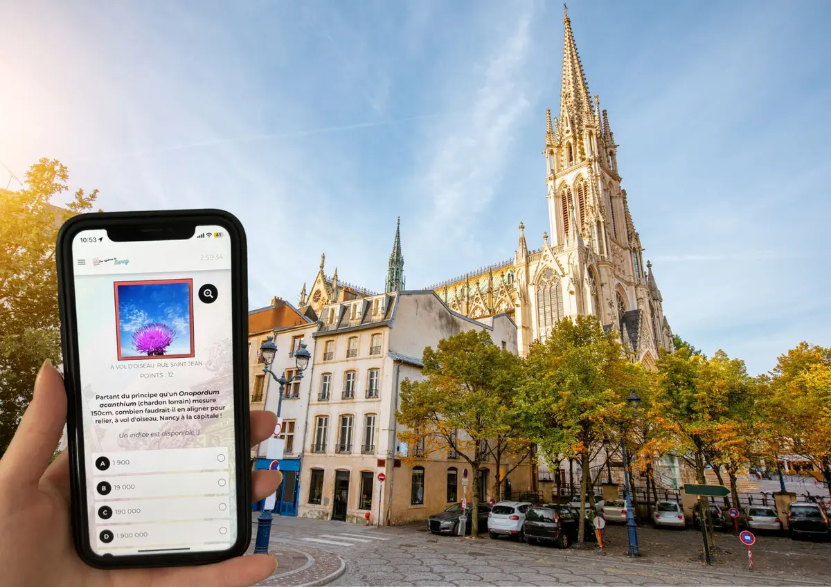 Jeu de piste découverte Les mystères de Nancy