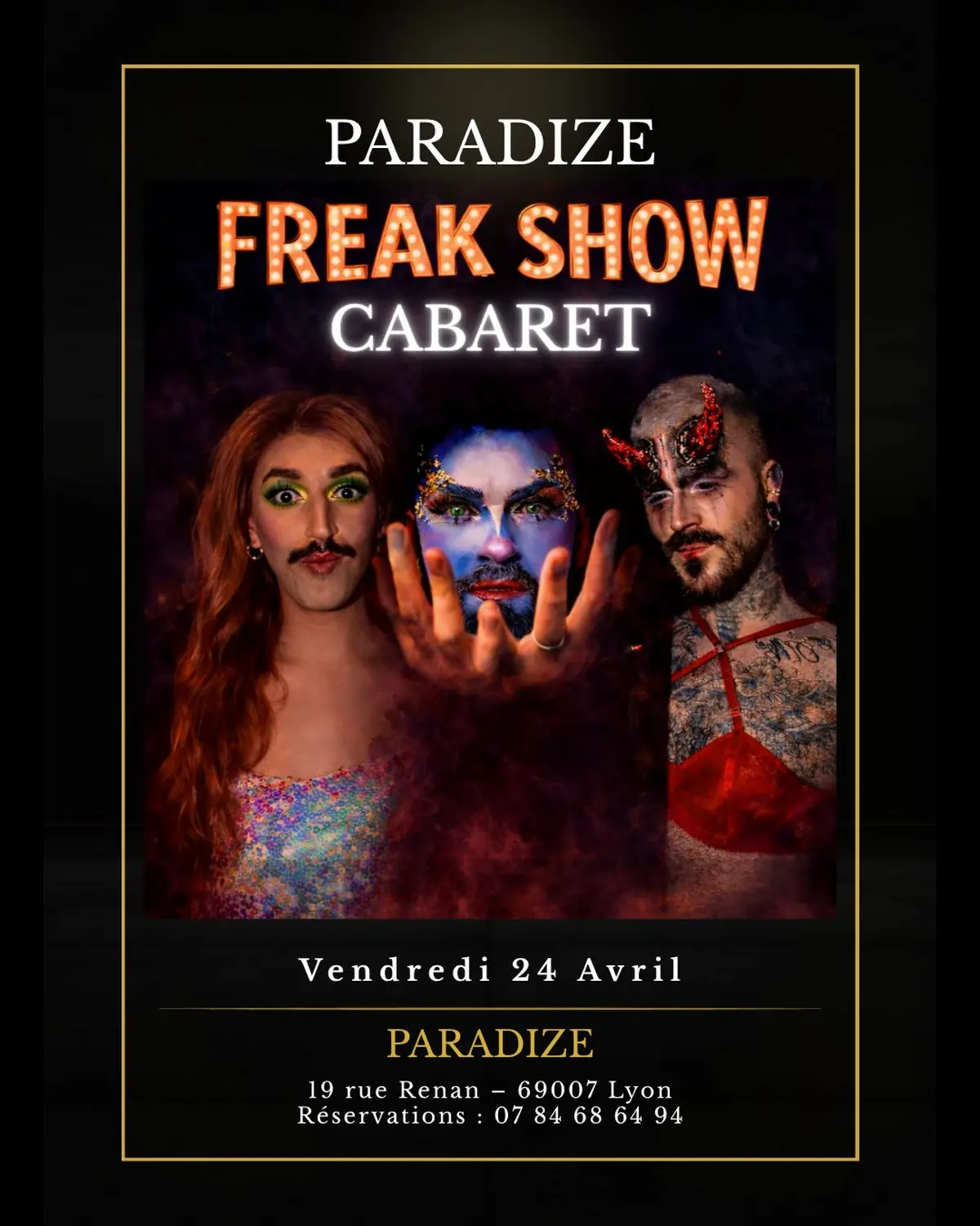 CABARET Paradize Freak Show 