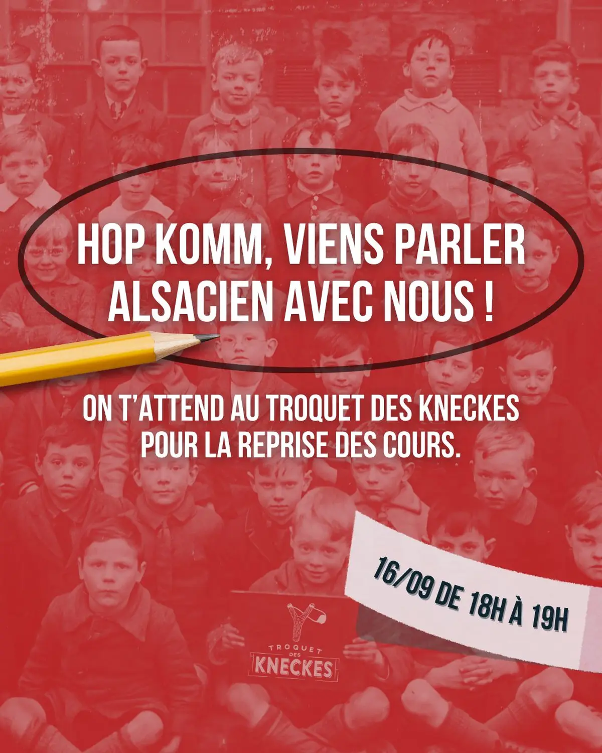 Cours d'Alsacien au Troquet des Kneckes 