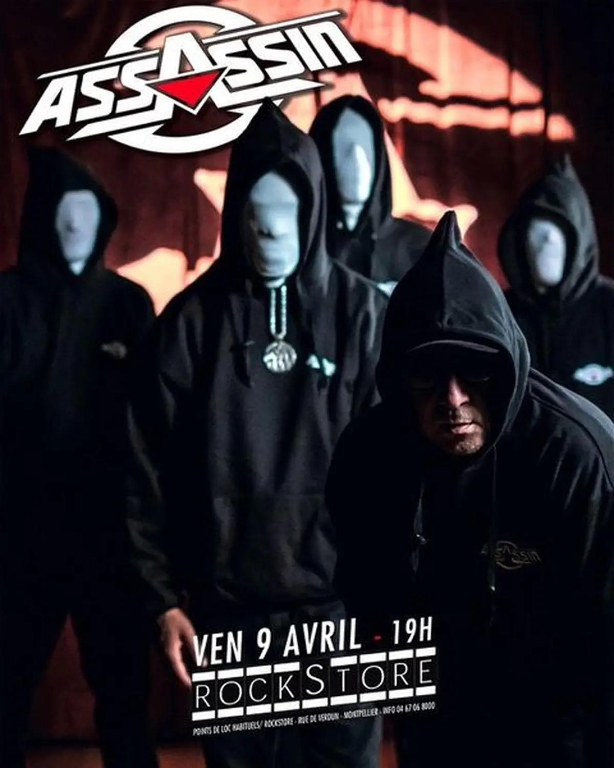 Assassin - Tournée
