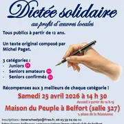Dictée solidaire