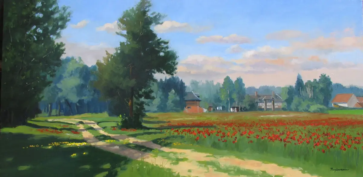 Découverte d'un jardin et d'un atelier d'artiste