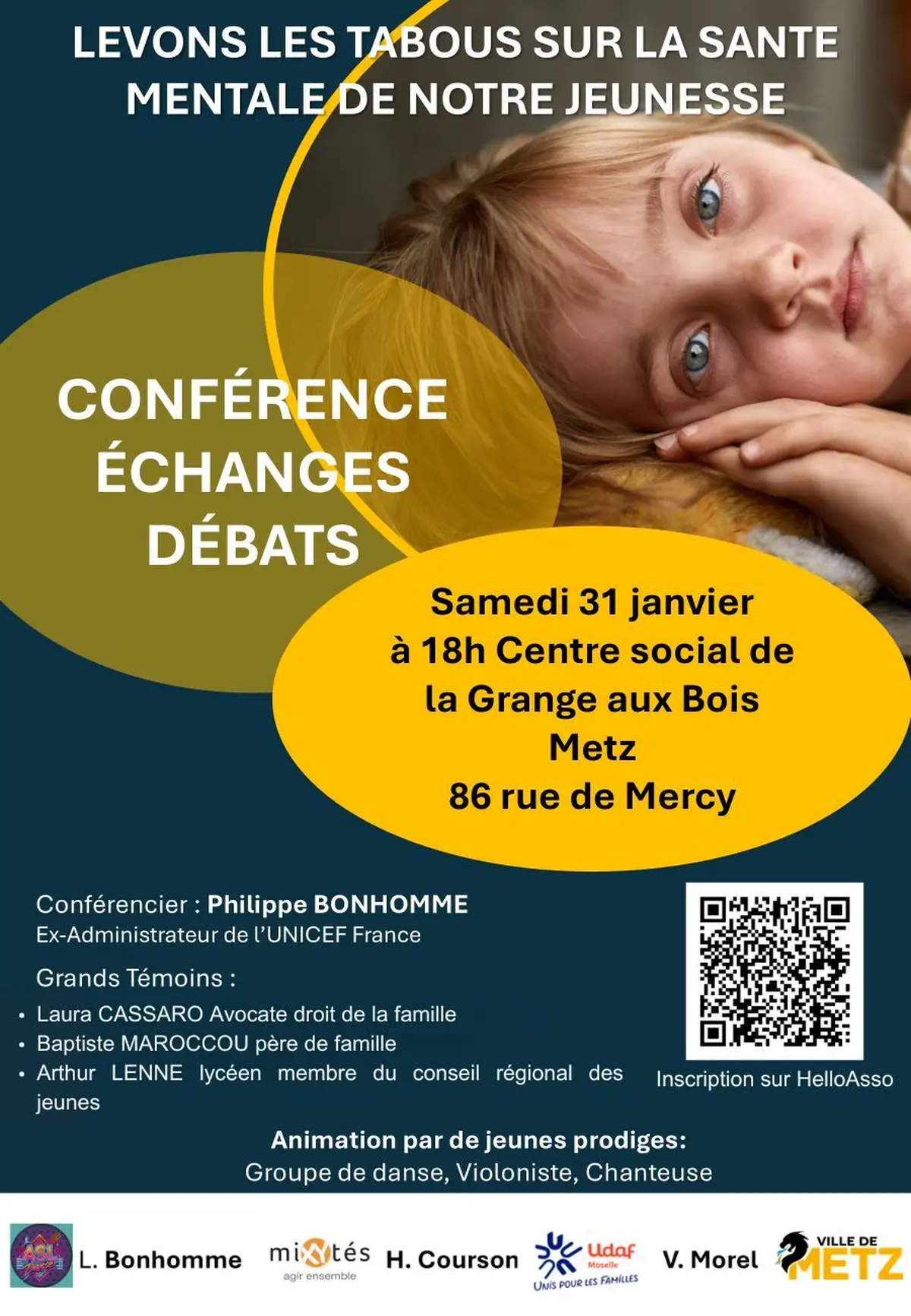 Levons les tabous sur la santé mentale de notre jeunesse