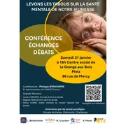 Levons les tabous sur la santé mentale de notre jeunesse