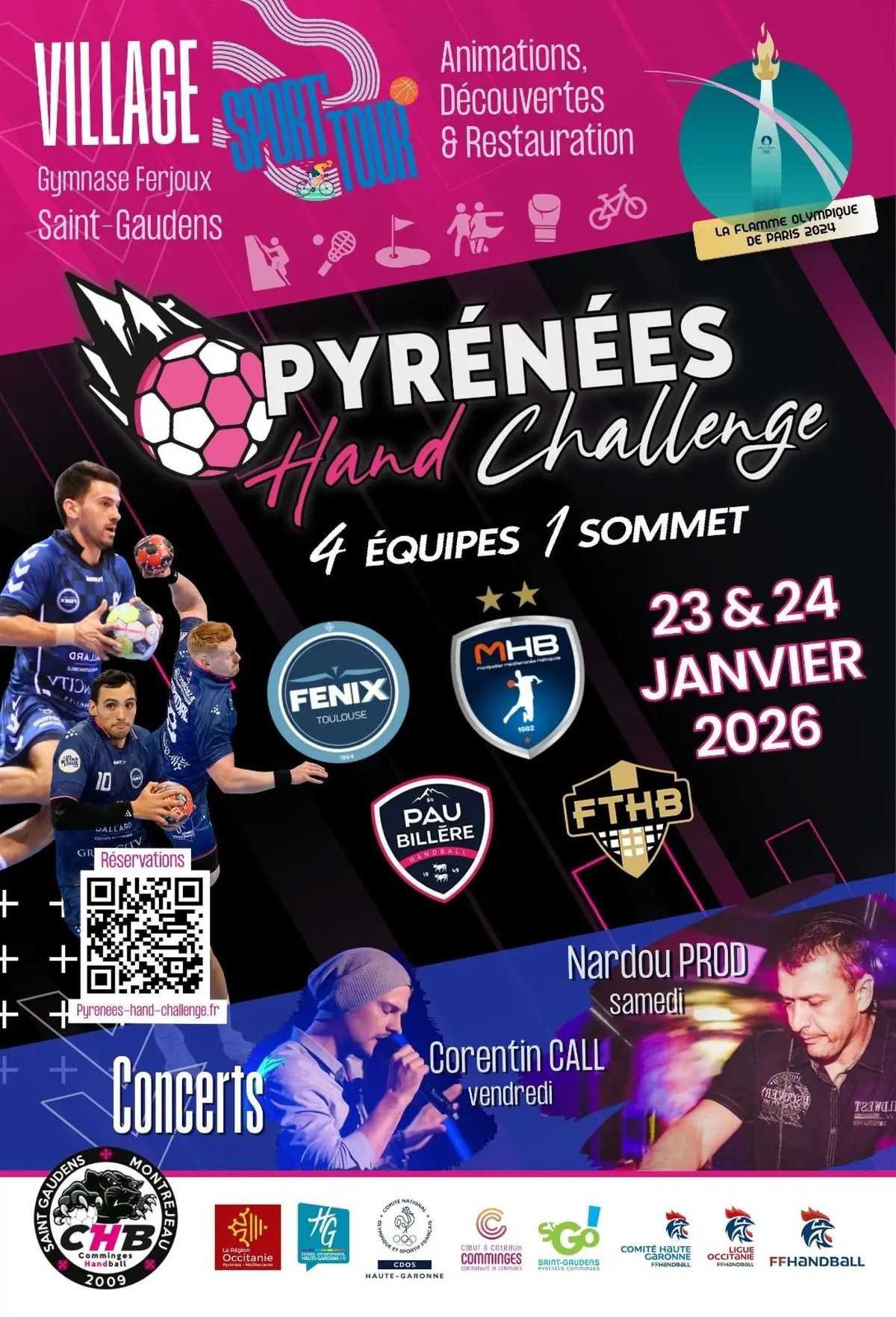 Tournoi Pyrénées Hand Challenge 