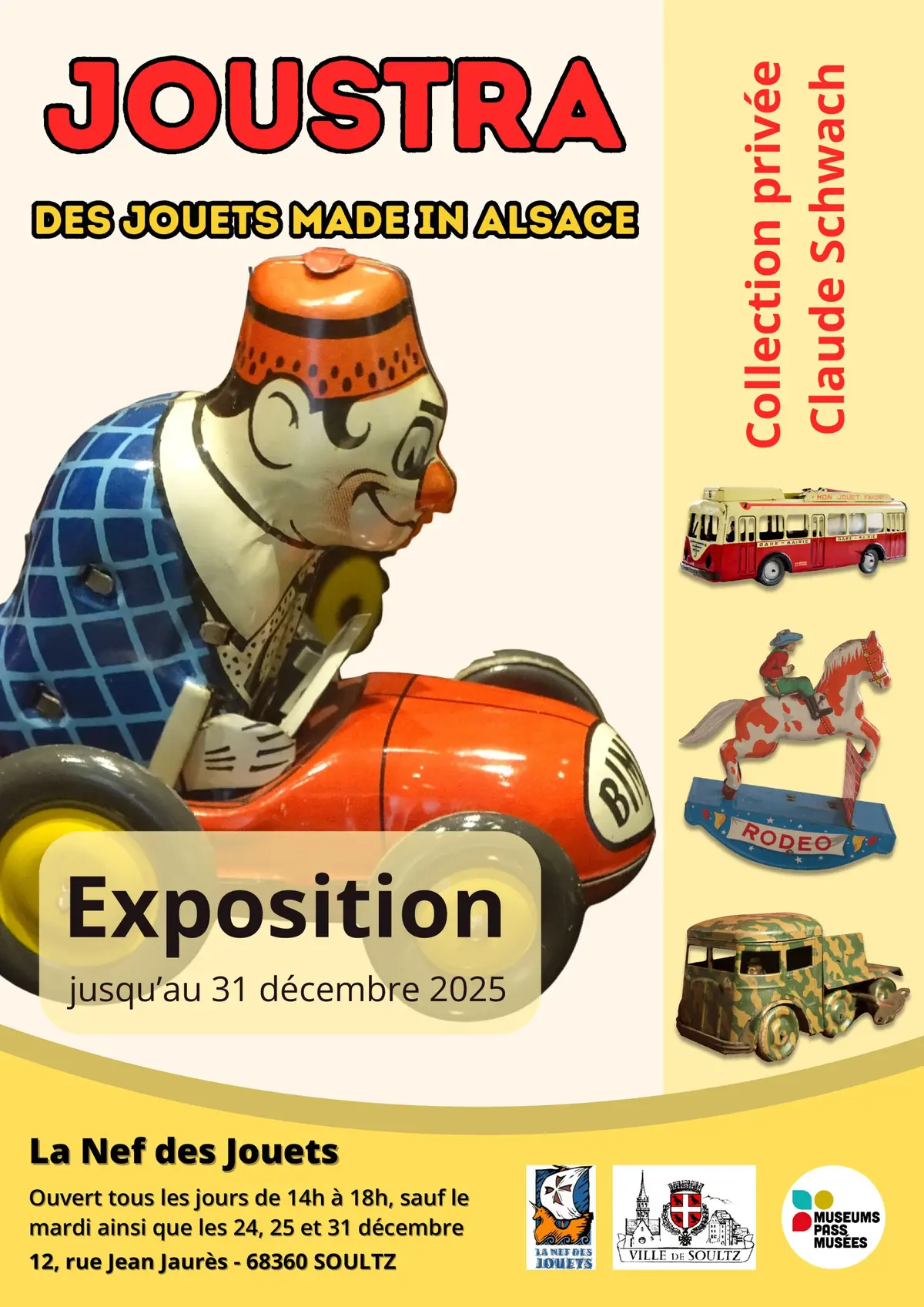 Exposition Joustra, des jouets made in Alsace