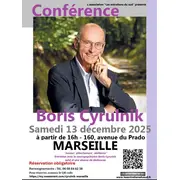 Conférence Boris Cyrulnik - Marseille 13 décembre 2025