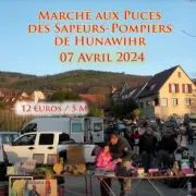 Marché aux puces 2024 des sapeurs pompiers de Hunawihr