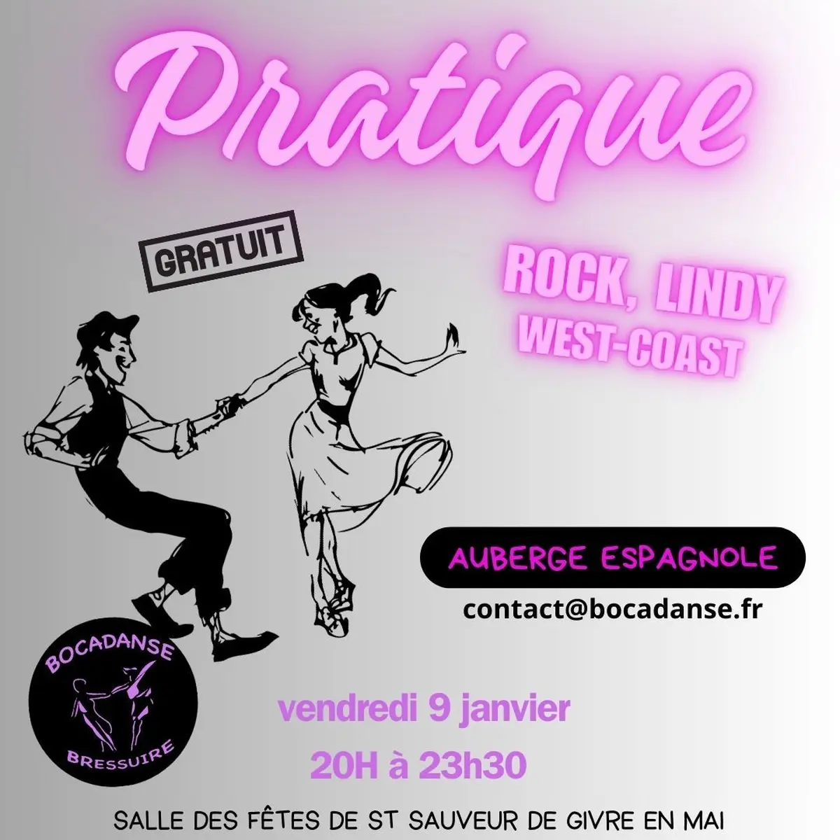 pratique rock et west-coast-swing
