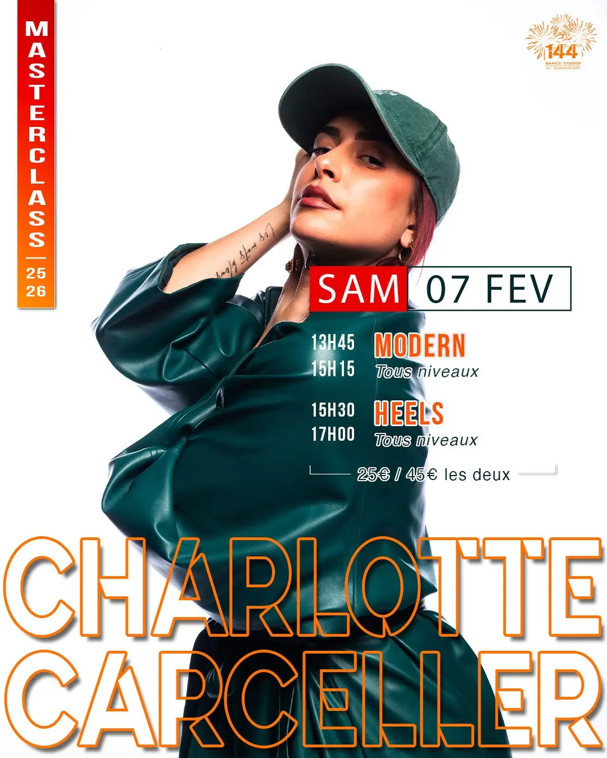 Masterclass avec Charlotte carceler