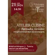 Atelier Cuisine : Taktouka revisitée | Médiathèque J. Tastu