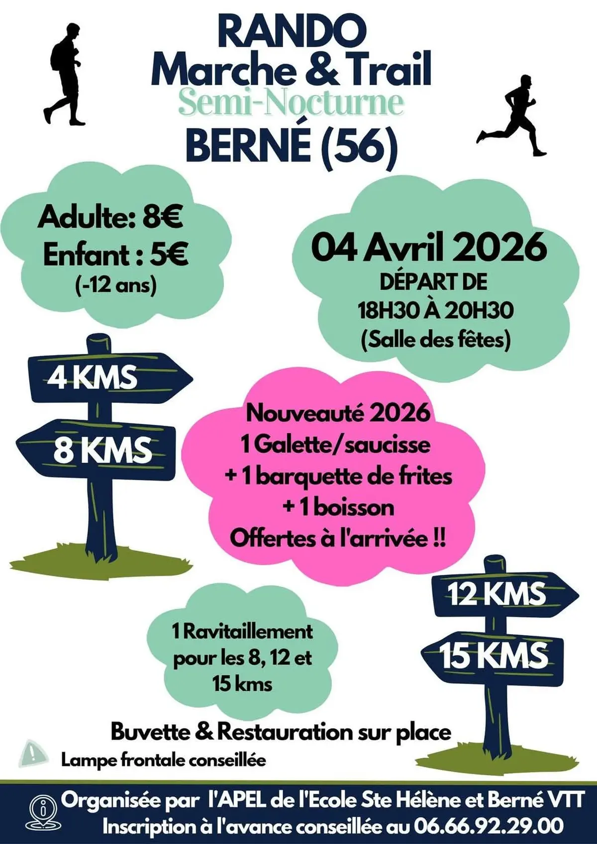 Rando marche/trail semi-nocturne 