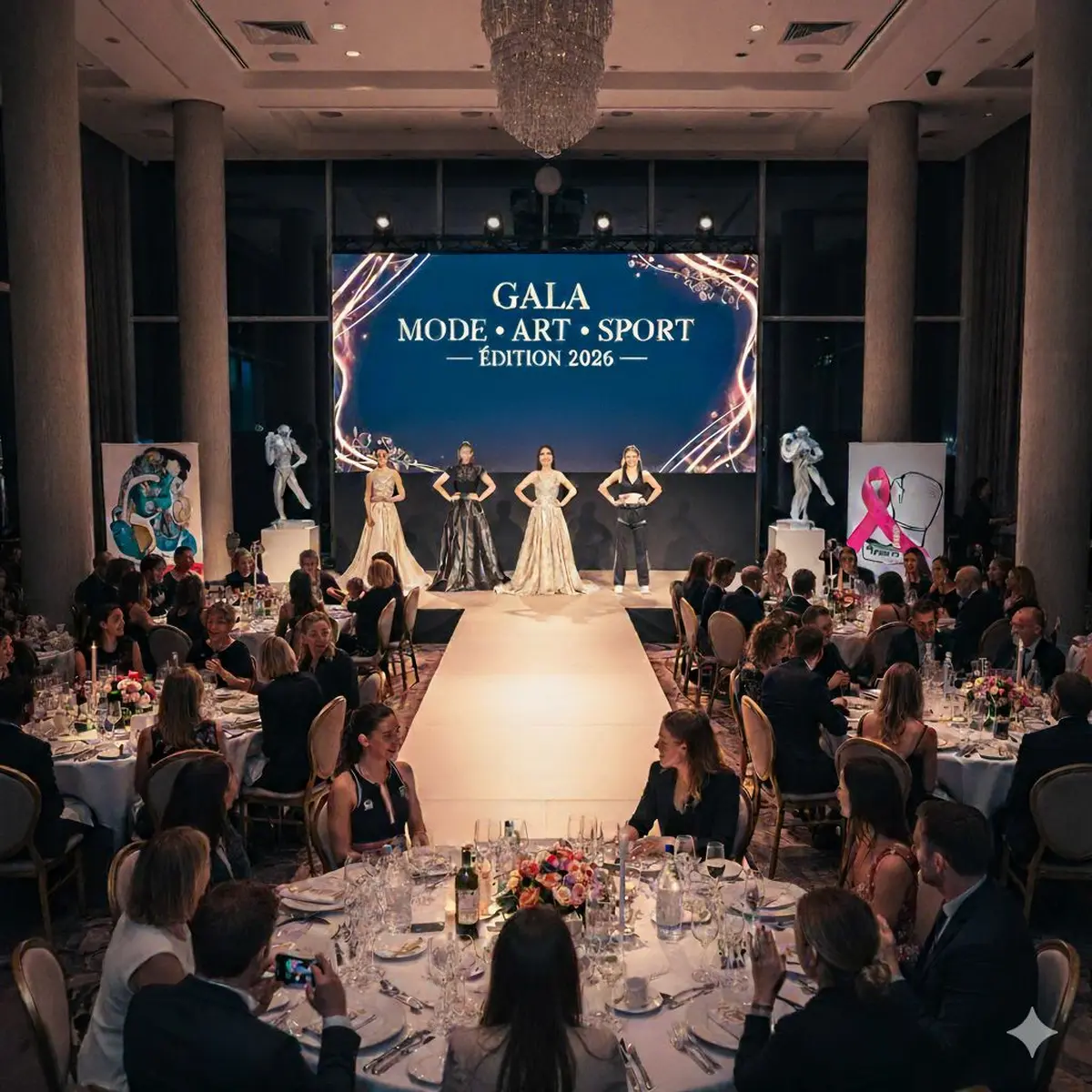 Gala Mode Art Sport HILTON STRASBOURG Samedi 21 février 2026 de 15h00 à 23h30.