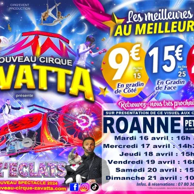 Nouveau cirque Zavatta à Roanne