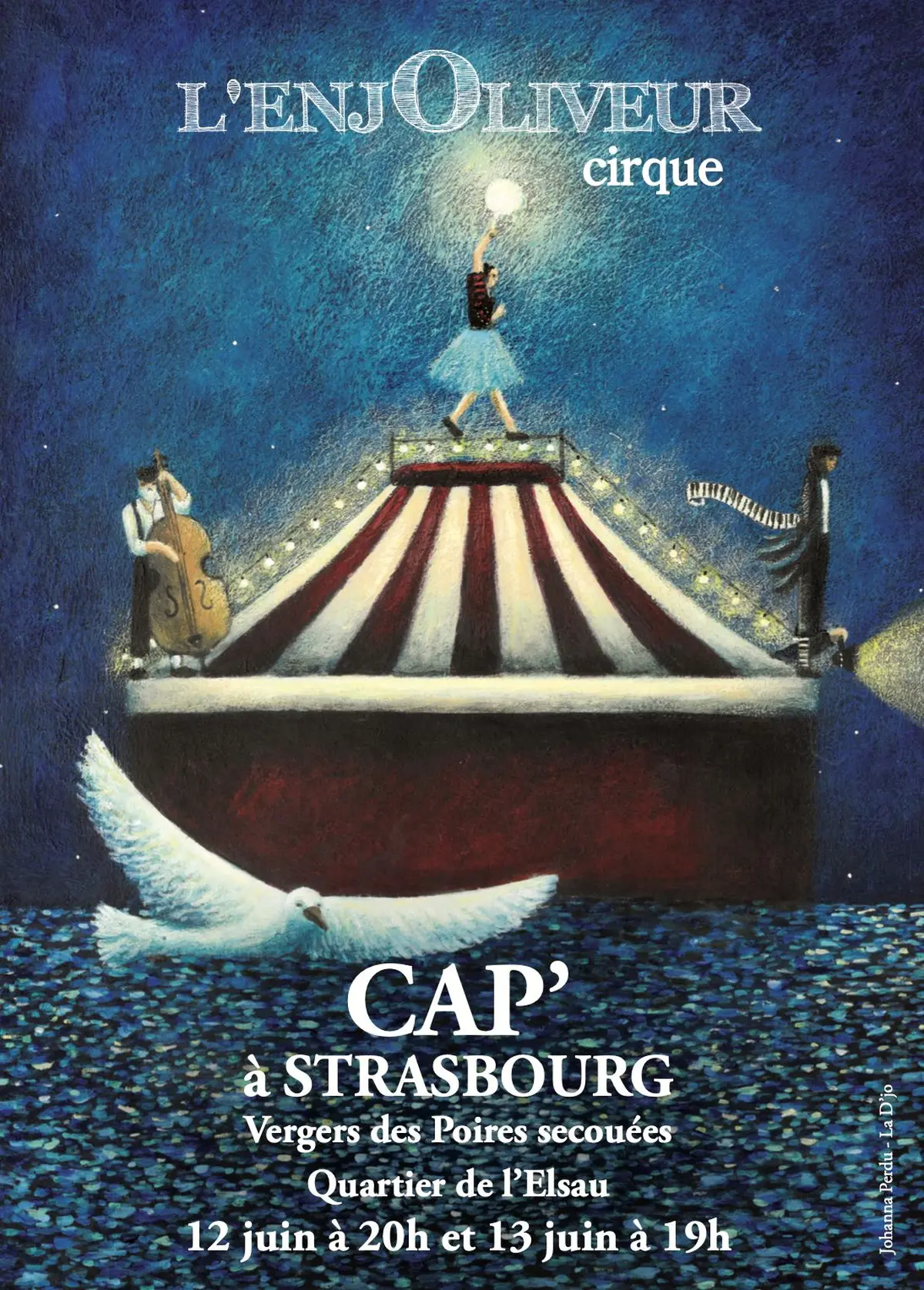 CAP' cirque l'lenjoliveur, sous chapiteau