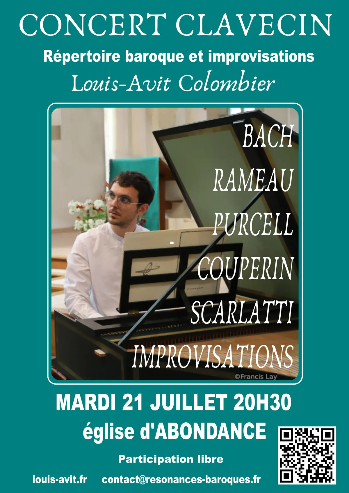 voyage baroque pour clavecin