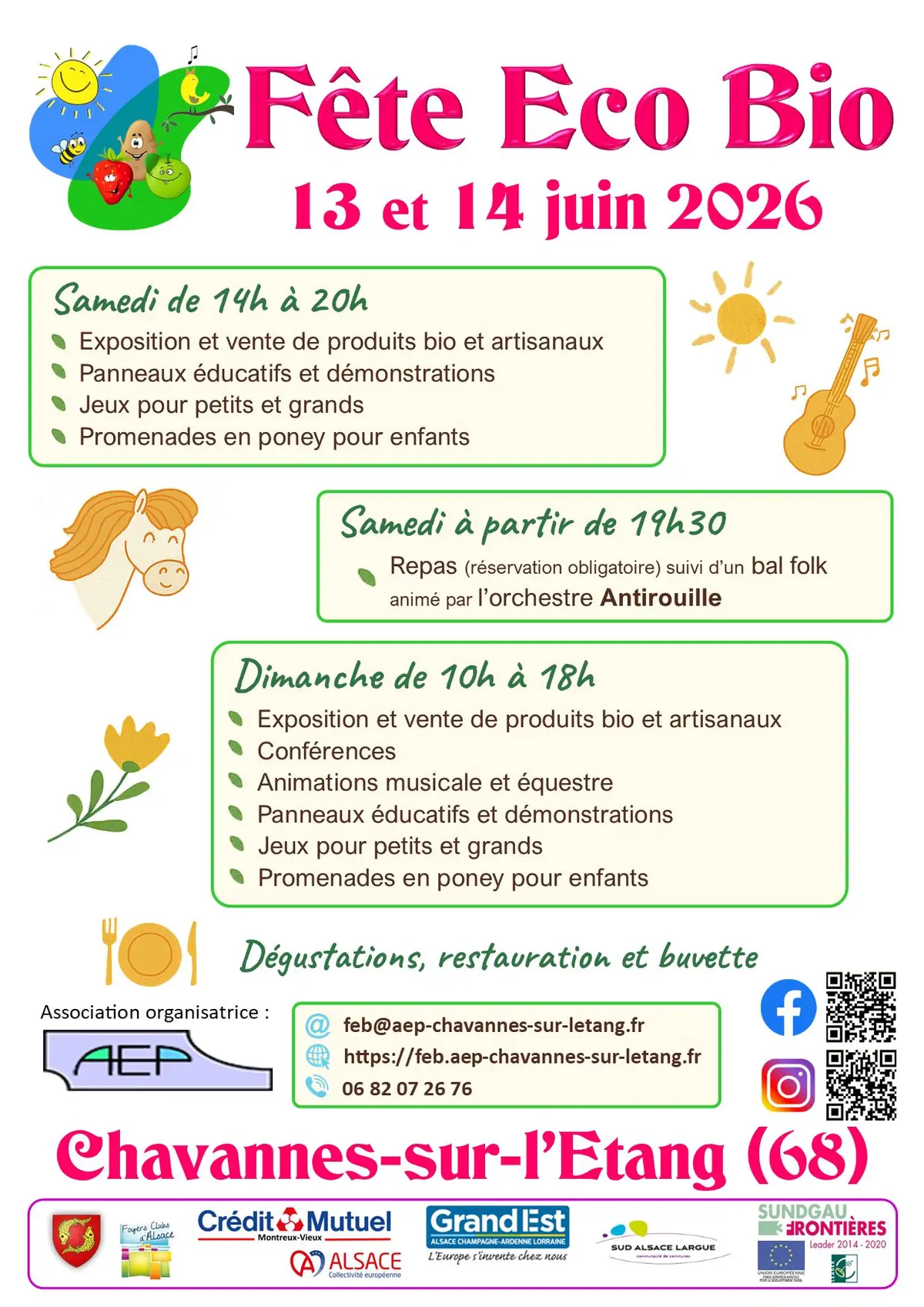Fête Eco Bio de Chavannes sur l'Etang