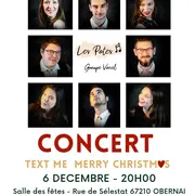 Concert Les Potes Text me Merry Christmas
