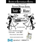 Noir et Blanc soirée dansante 