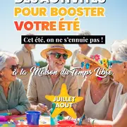 Catalogue d'été d'animations séniors à Mulhouse !