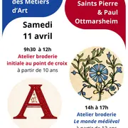 Ateliers broderie - Journées des Métiers d'Art