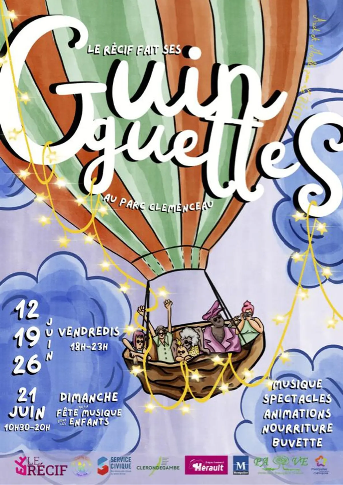 GUINGUETTE #4— Repas de quartier 