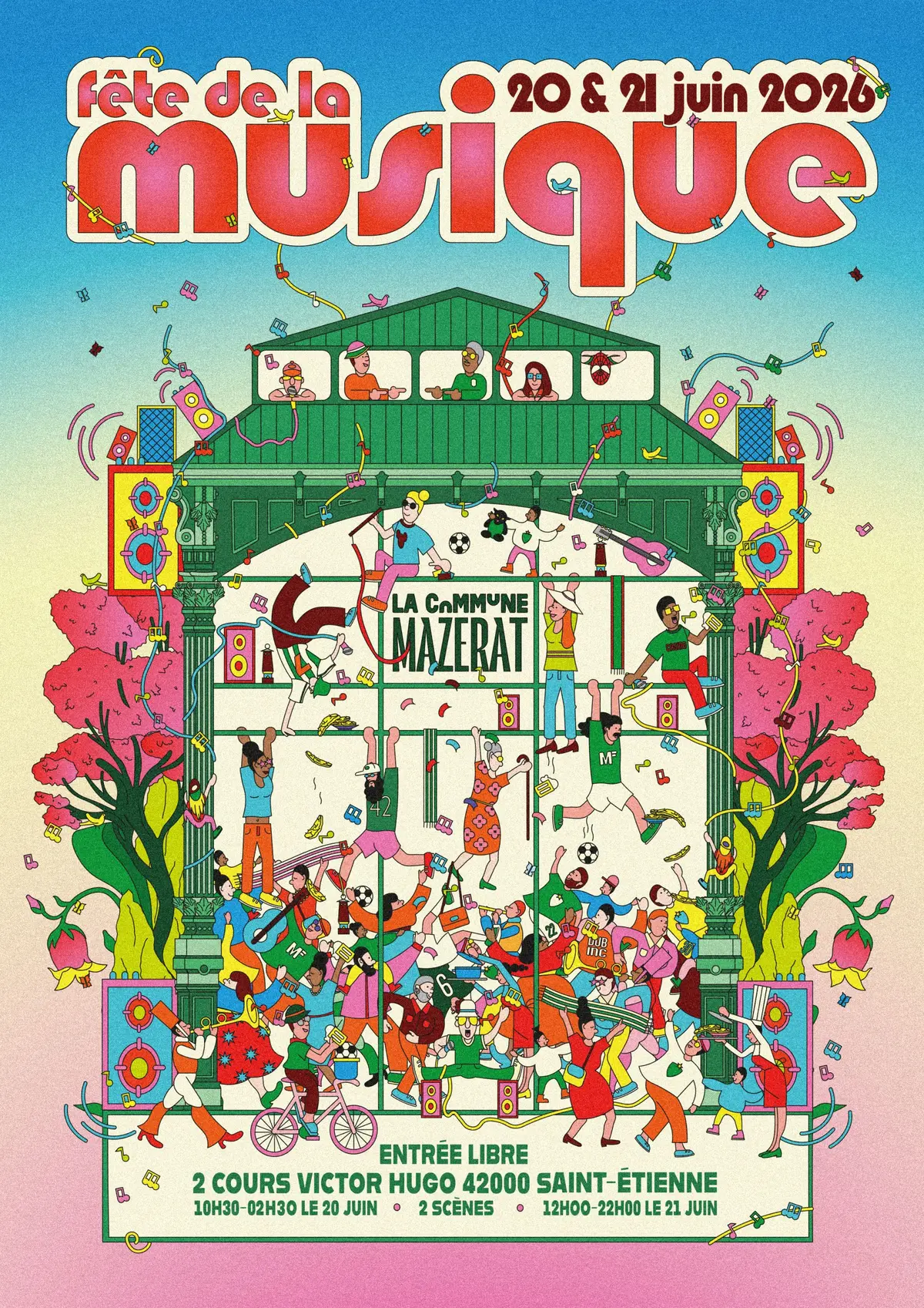 Fête de la Musique à La Commune Mazerat