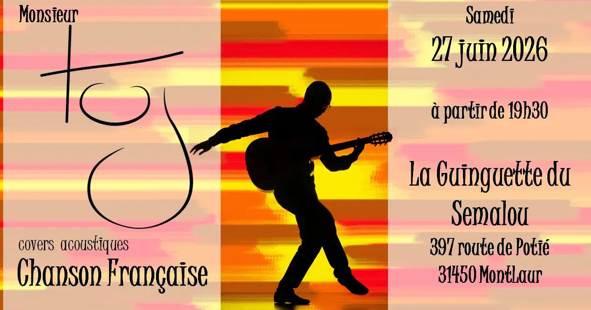 Monsieur Tuj - covers acoustiques Chansons françaises & Rock/Blues